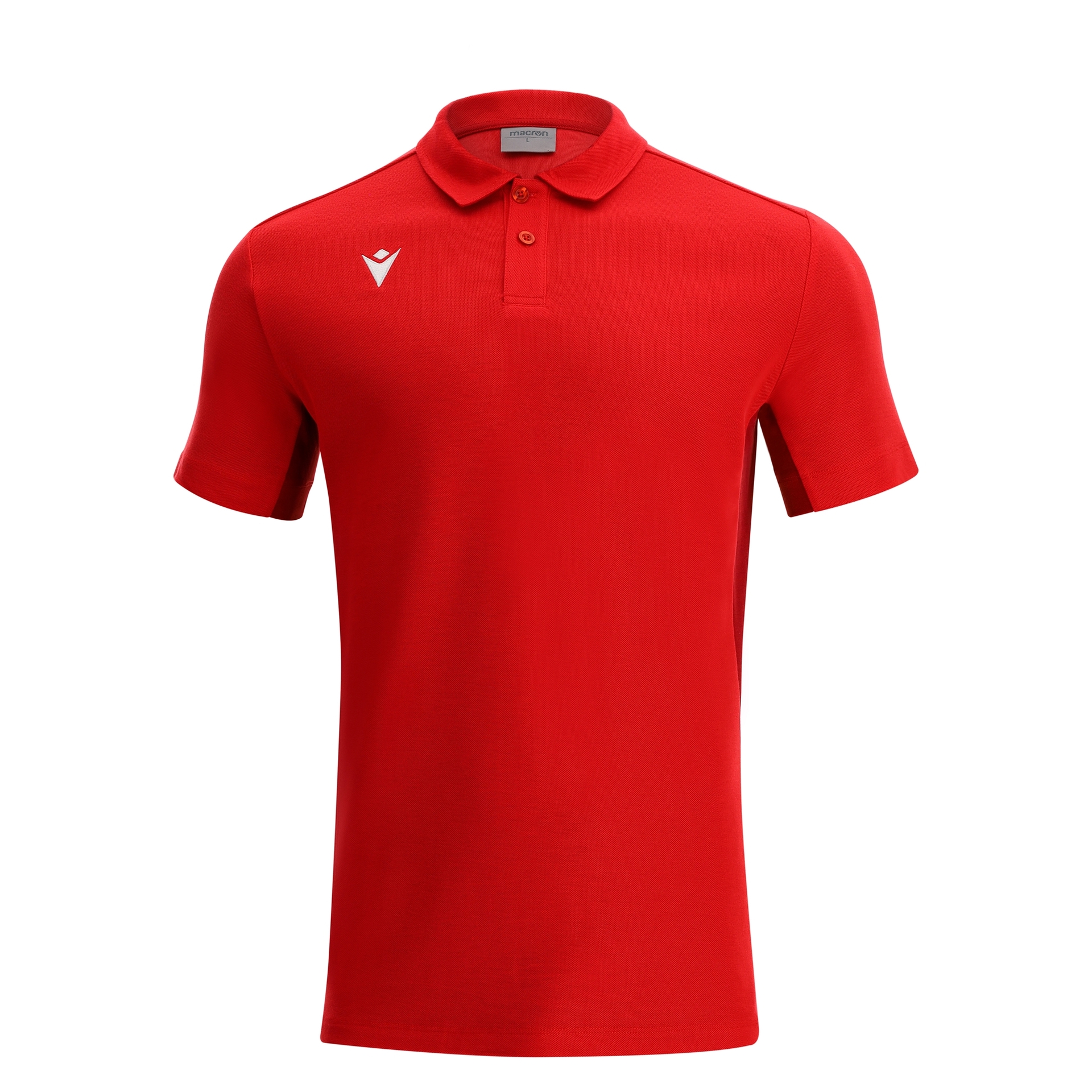 Macron Clarinet piquet polo - rood, foto 2 van 5