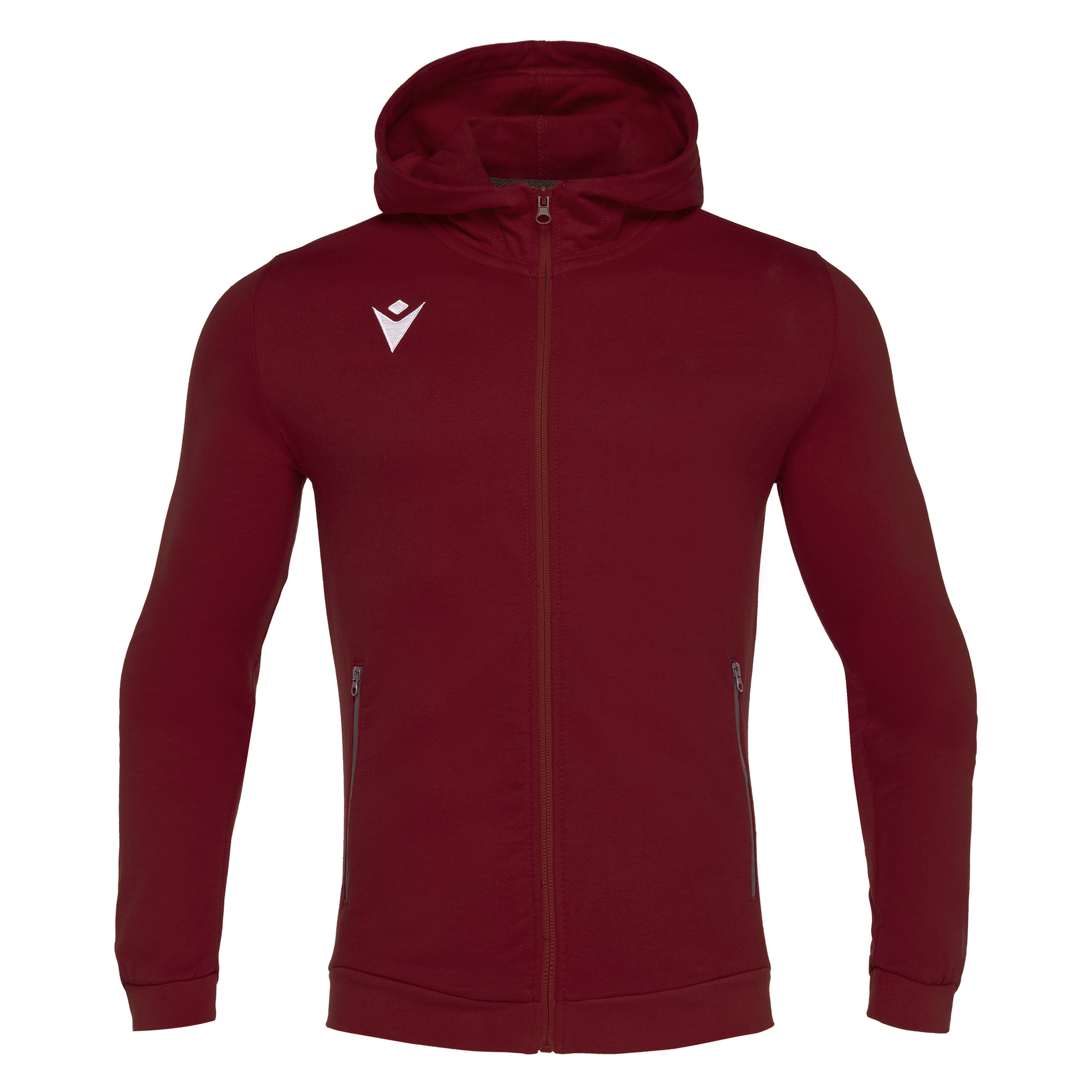 Macron Cello hoodie - bordeaux rood, foto 2 van 6