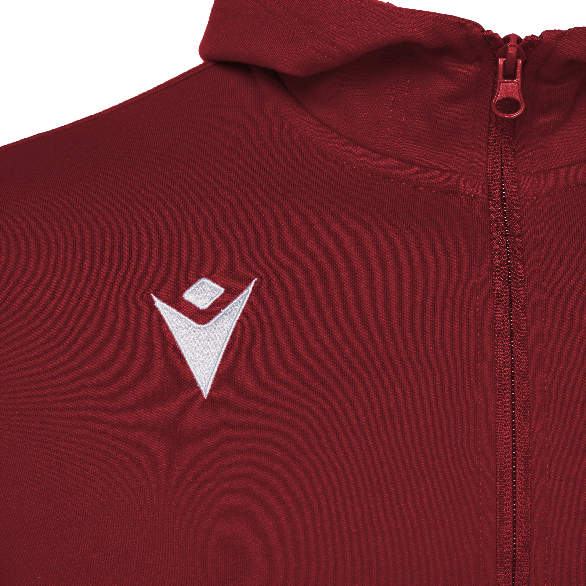 Macron Cello hoodie - bordeaux rood, foto 4 van 6