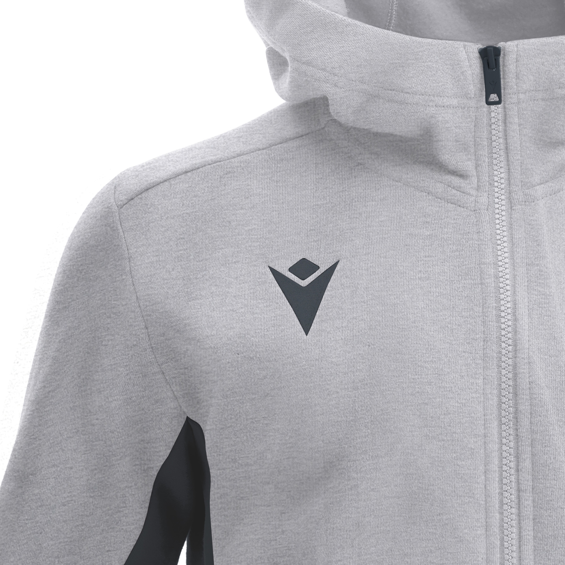 Macron Trumpet hoodie sweatshirt - grijs, foto 4 van 5