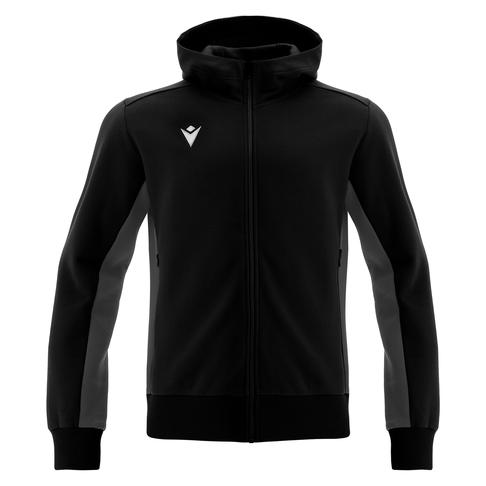 Macron Trumpet hoodie sweatshirt - zwart, foto 2 van 5