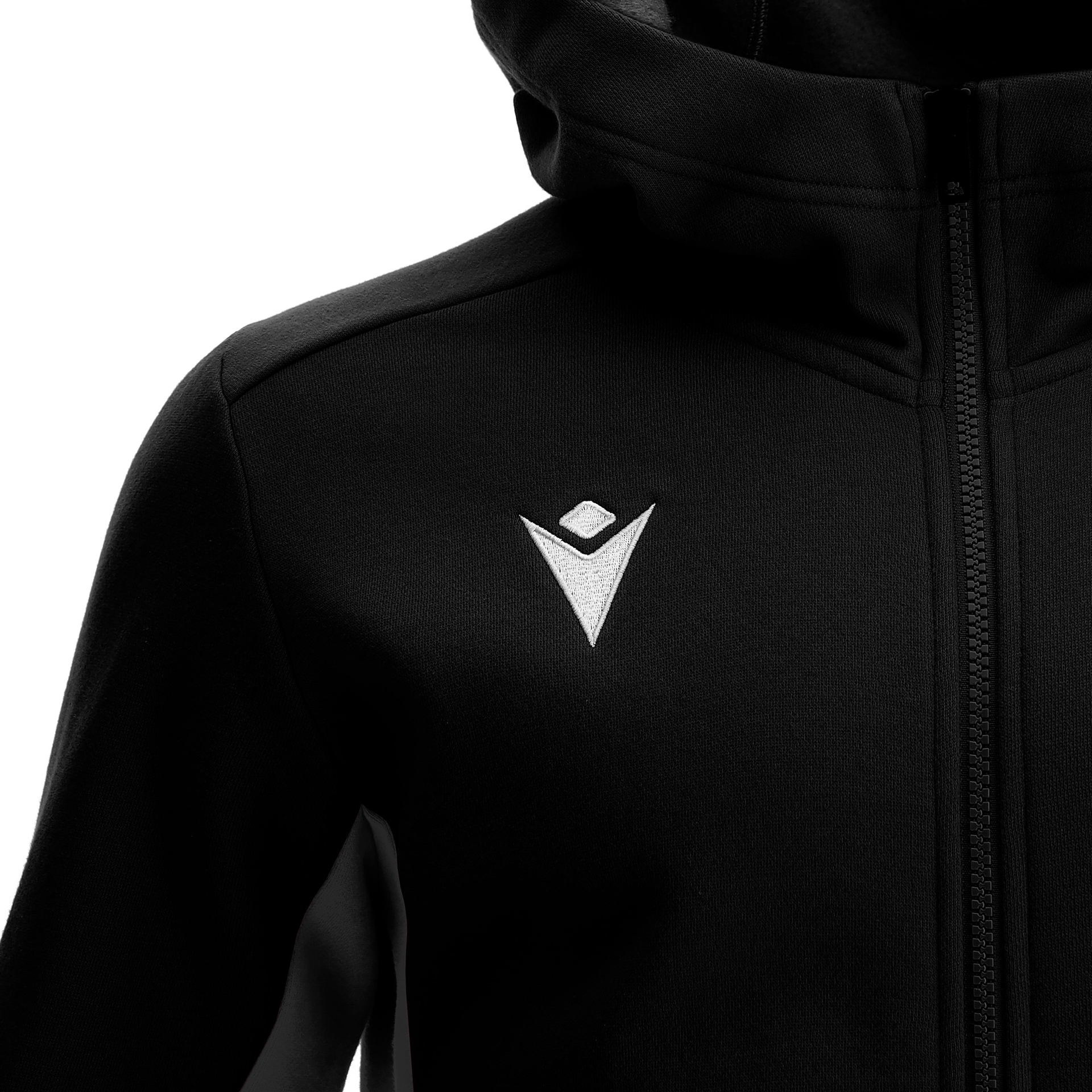 Macron Trumpet hoodie sweatshirt - zwart, foto 4 van 5