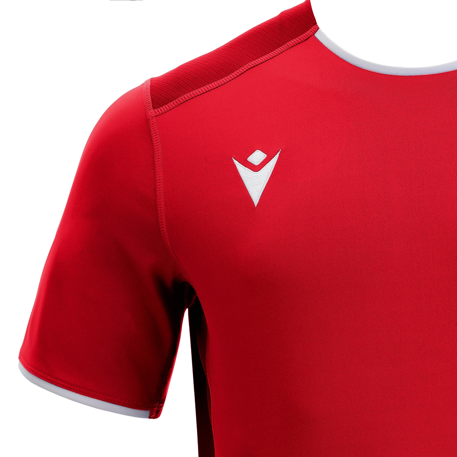 Macron Rhodium shirt - rood, foto 4 van 6