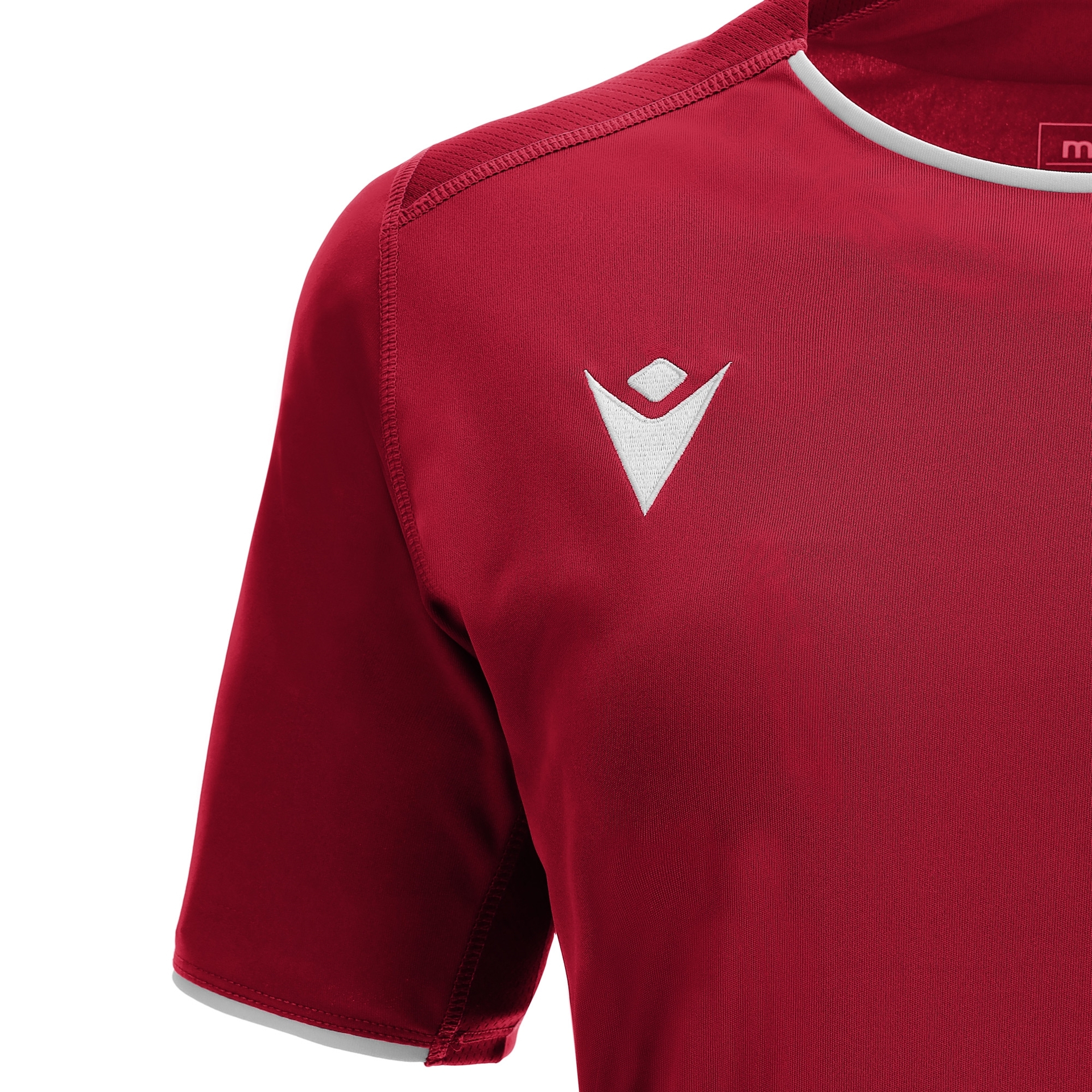 Macron Widia shirt - rood, foto 3 van 6