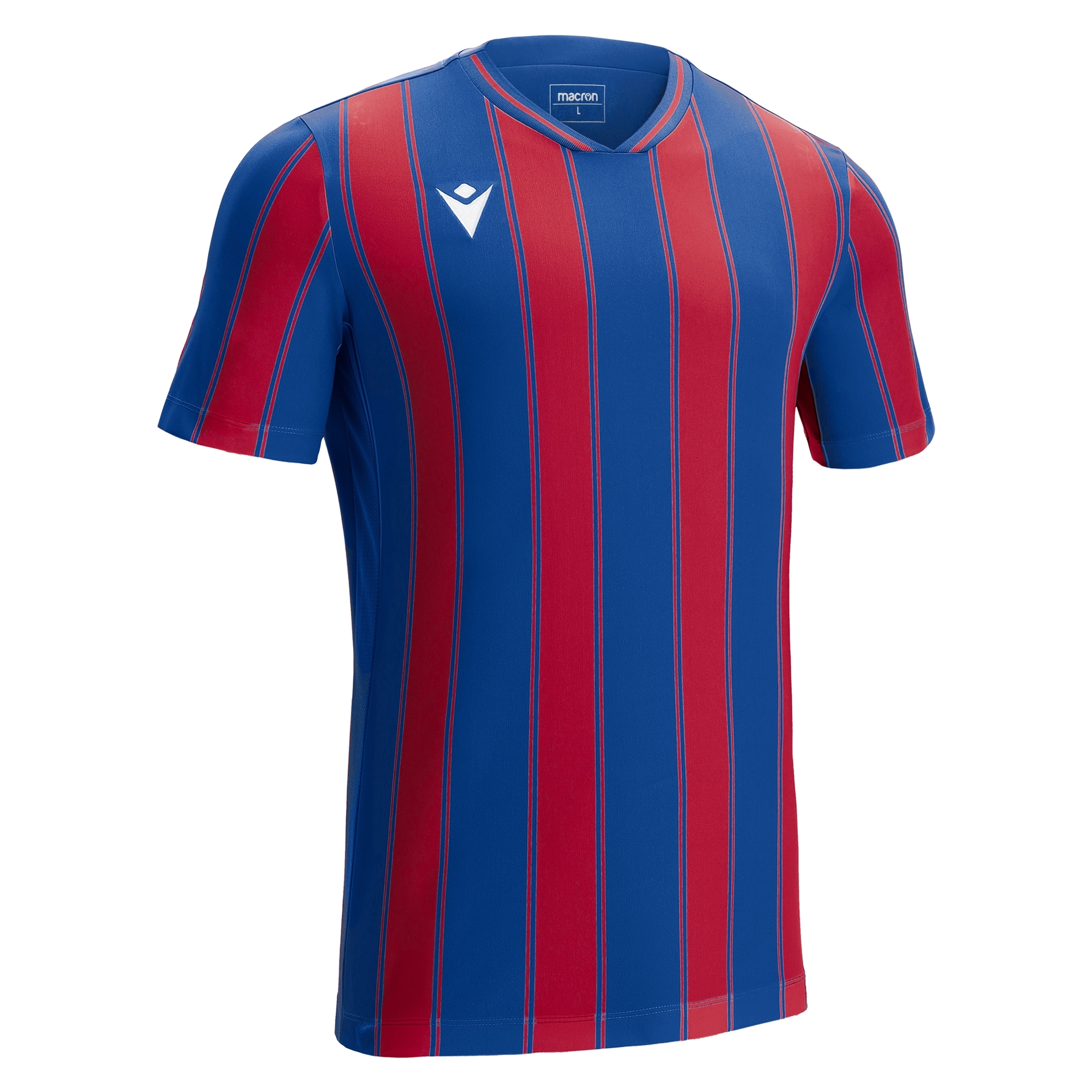 Macron Sceptrum shirt - blauw/rood, foto 4 van 6