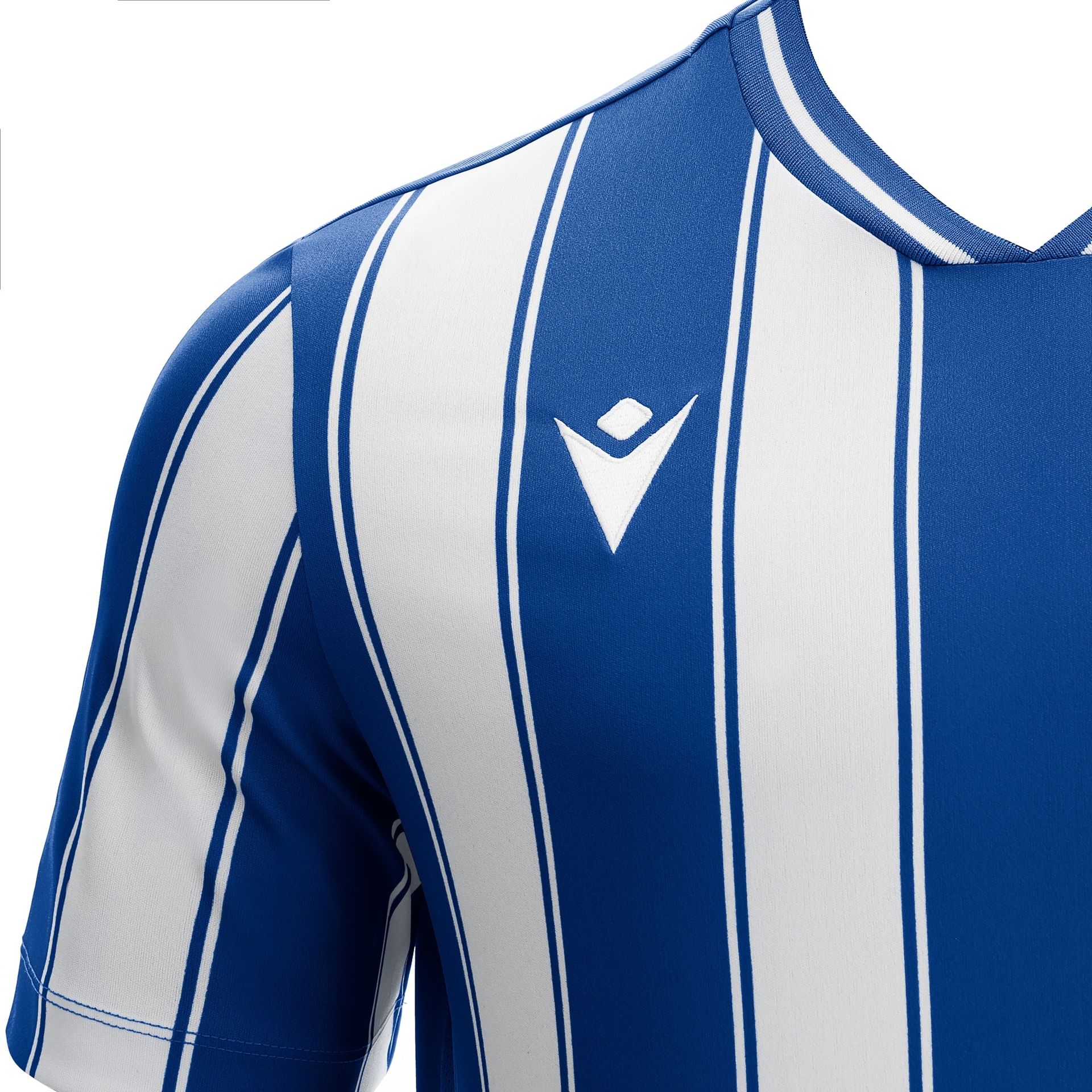 Macron Sceptrum shirt - blauw/wit, foto 4 van 6