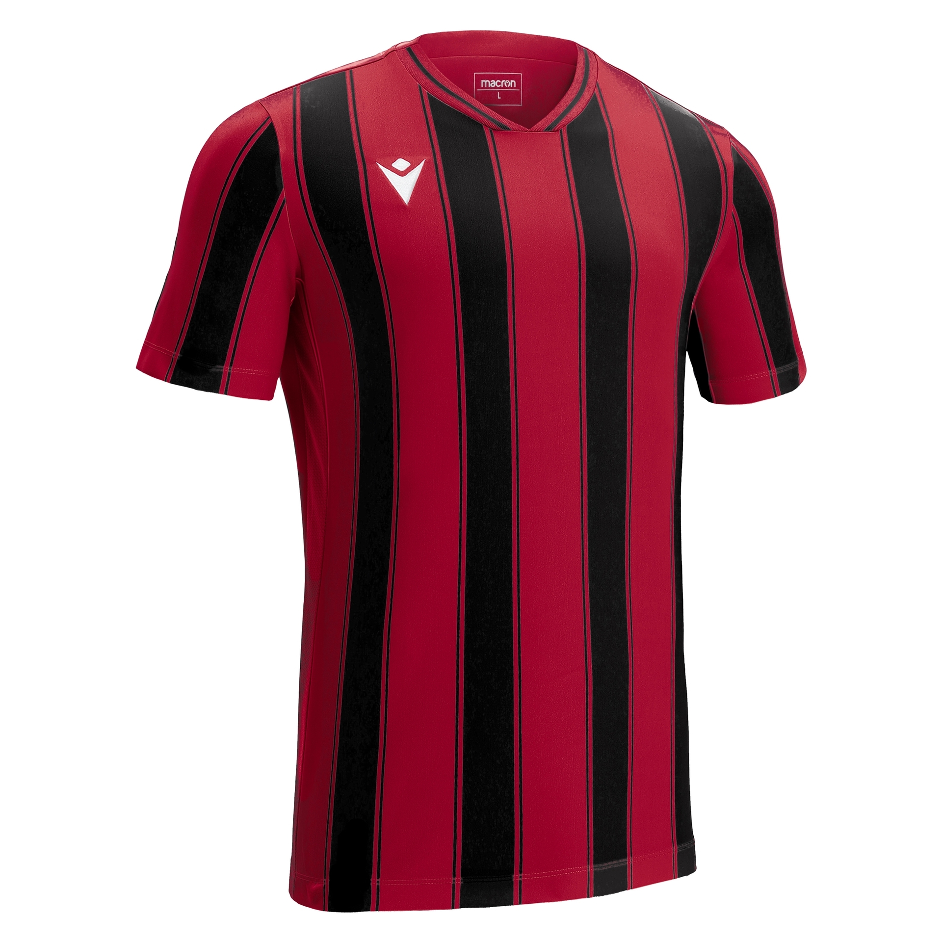 Macron Sceptrum shirt - rood/zwart, foto 5 van 6