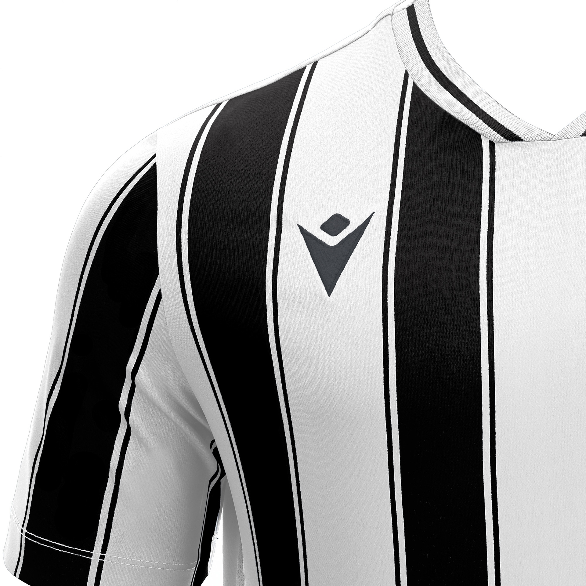 Macron Sceptrum shirt - zwart/wit, foto 4 van 6