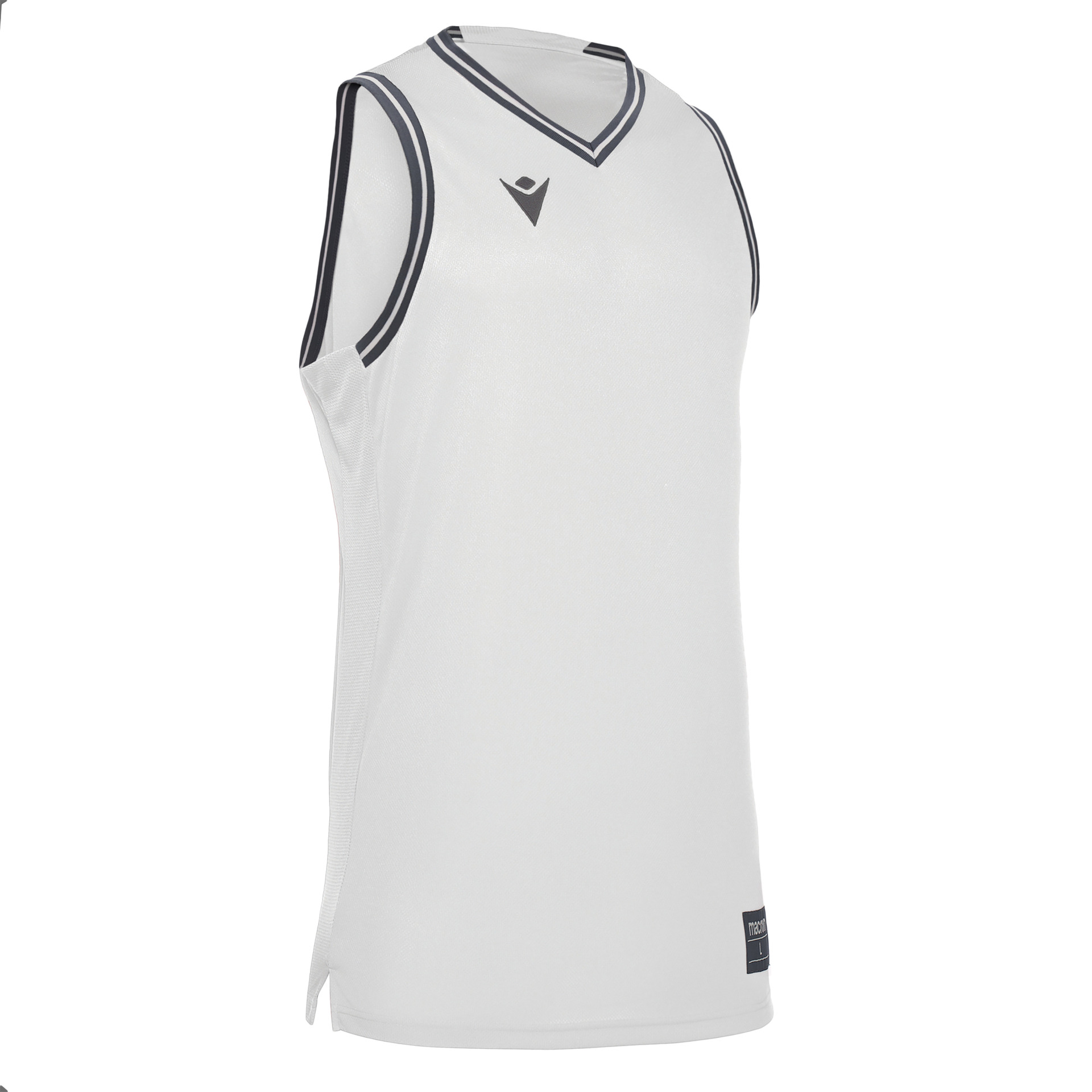 Macron Freon basketbalshirt - wit, foto 3 van 6