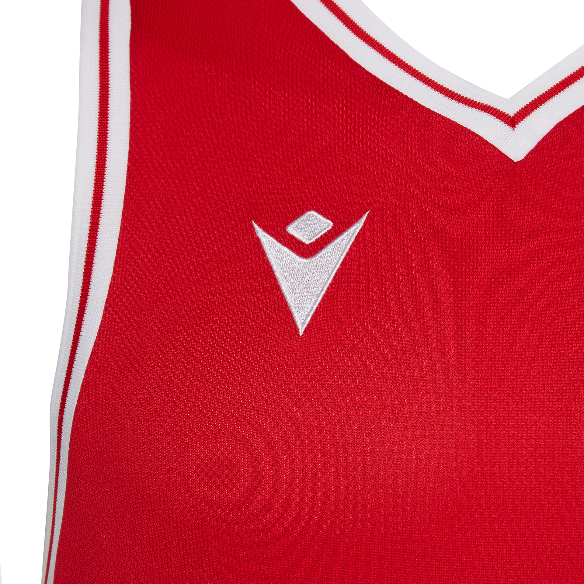 Macron Freon basketbalshirt - rood, foto 6 van 6