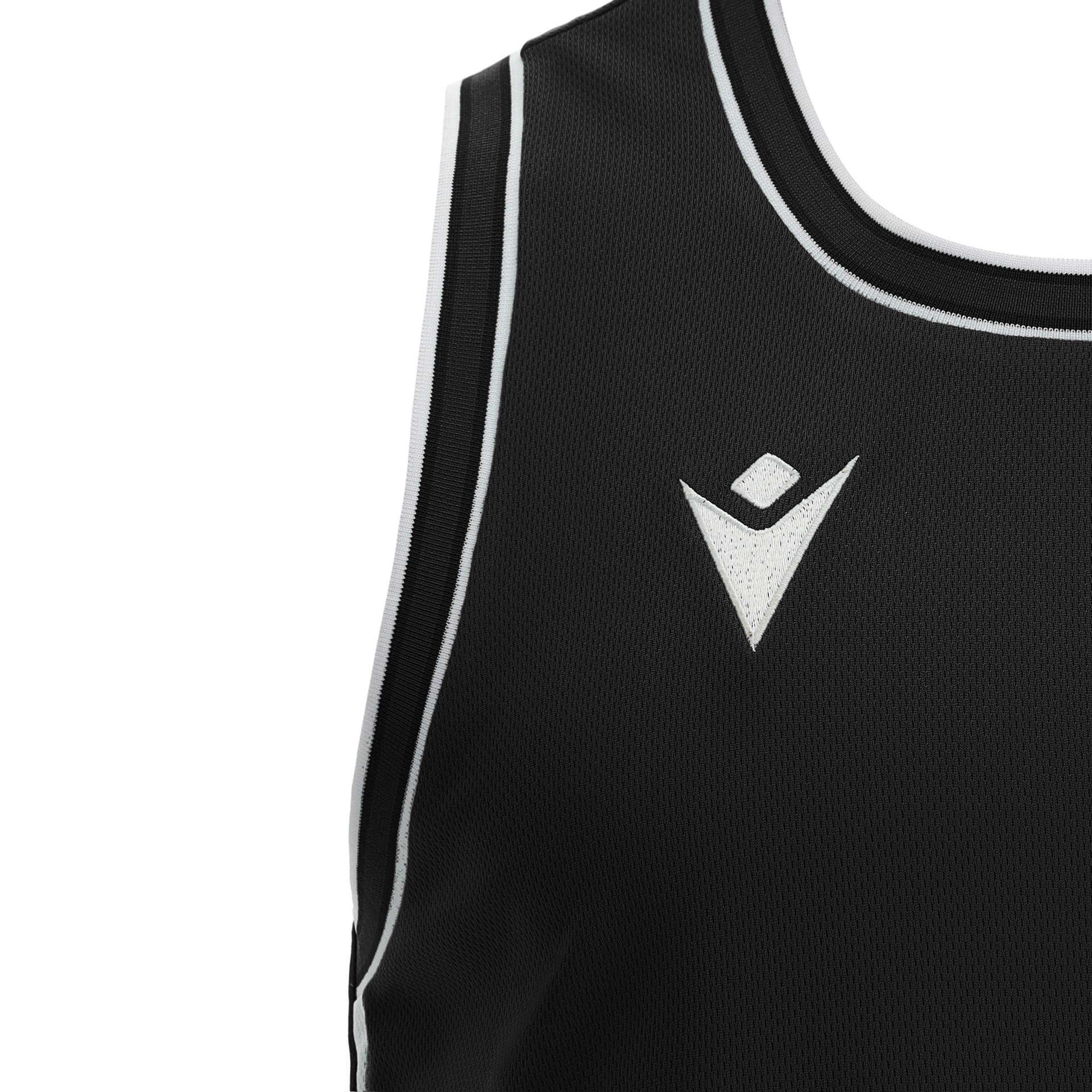 Macron Plutonium basketbalshirt - zwart, foto 4 van 4