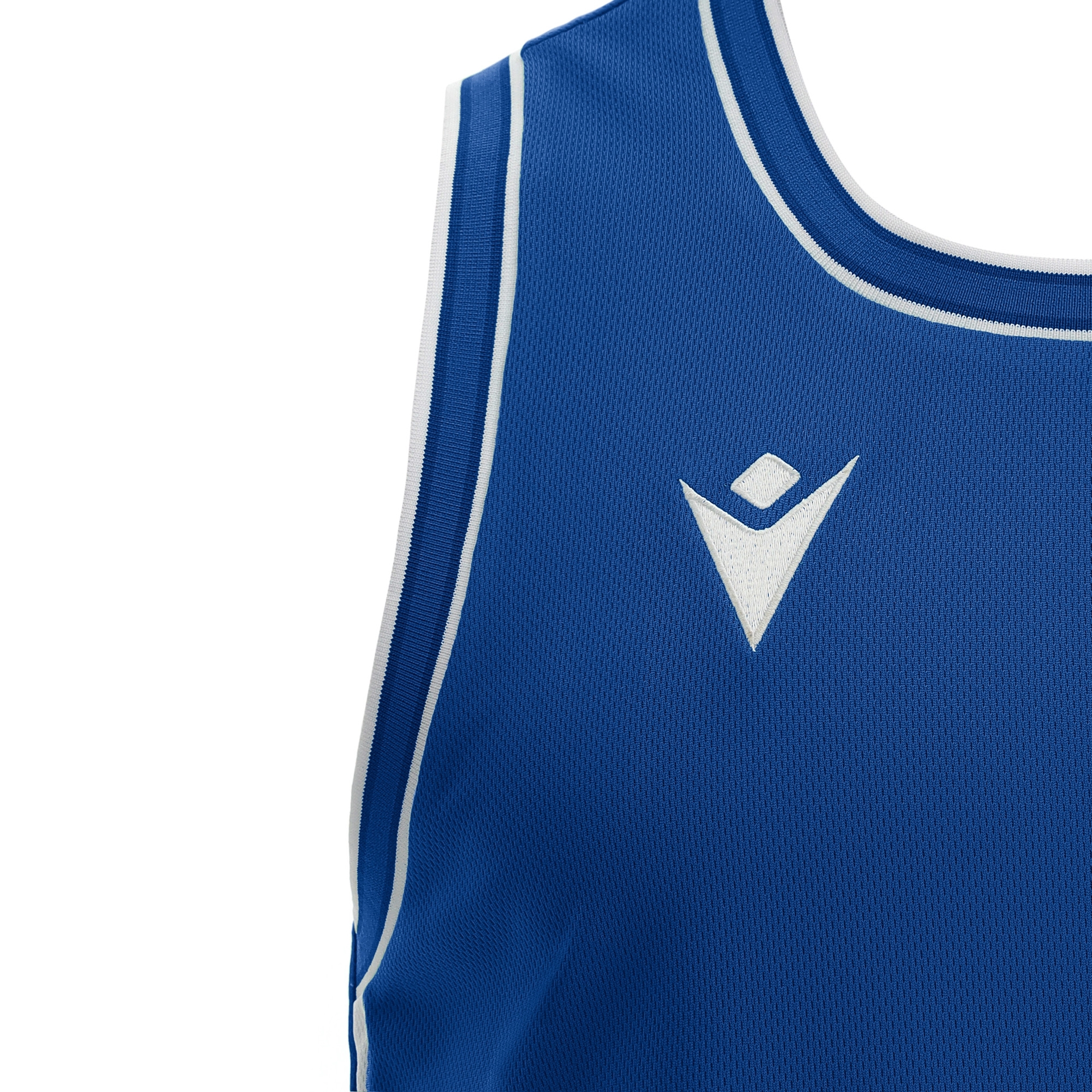 Macron Plutonium basketbalshirt - blauw, foto 4 van 4