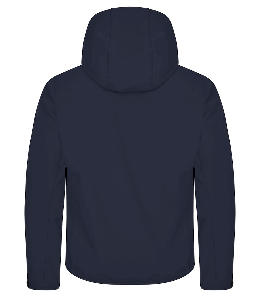 vv Westerlee - Clique Hoody Softshell Jas Heren - navy, foto 2 van 6