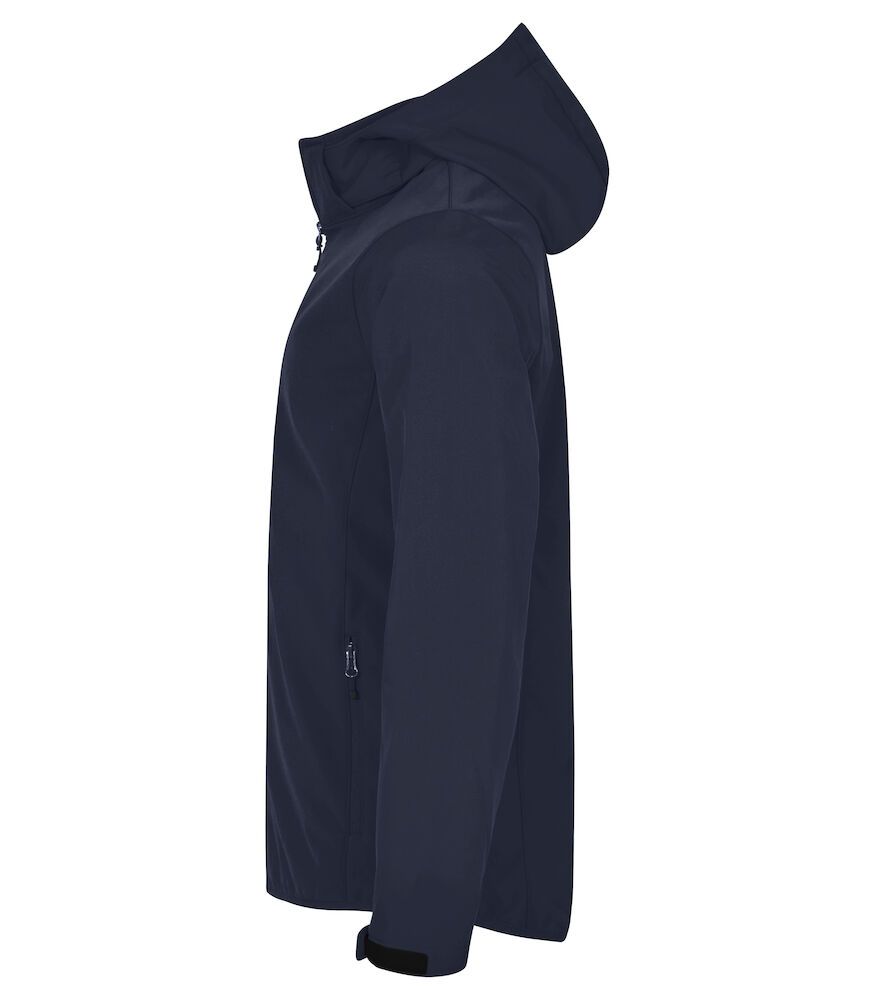 vv Westerlee - Clique Hoody Softshell Jas Heren - navy, foto 3 van 6
