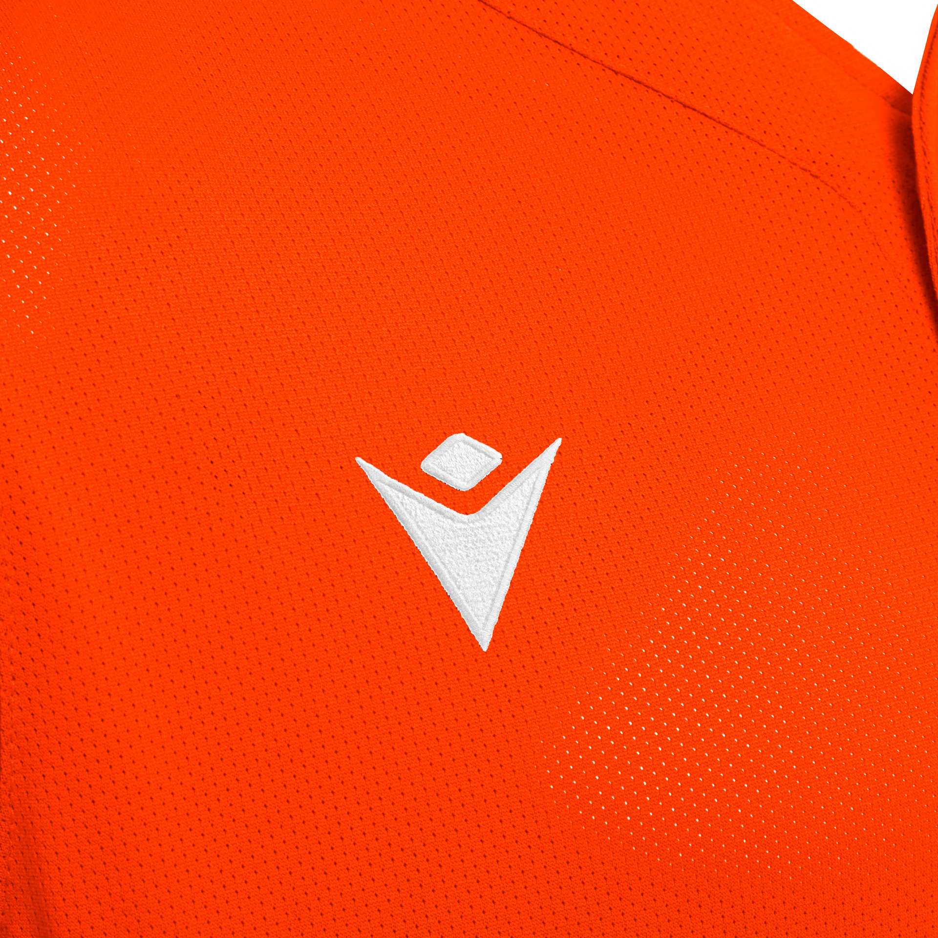 Macron Drake honkbalshirt - oranje, foto 4 van 6
