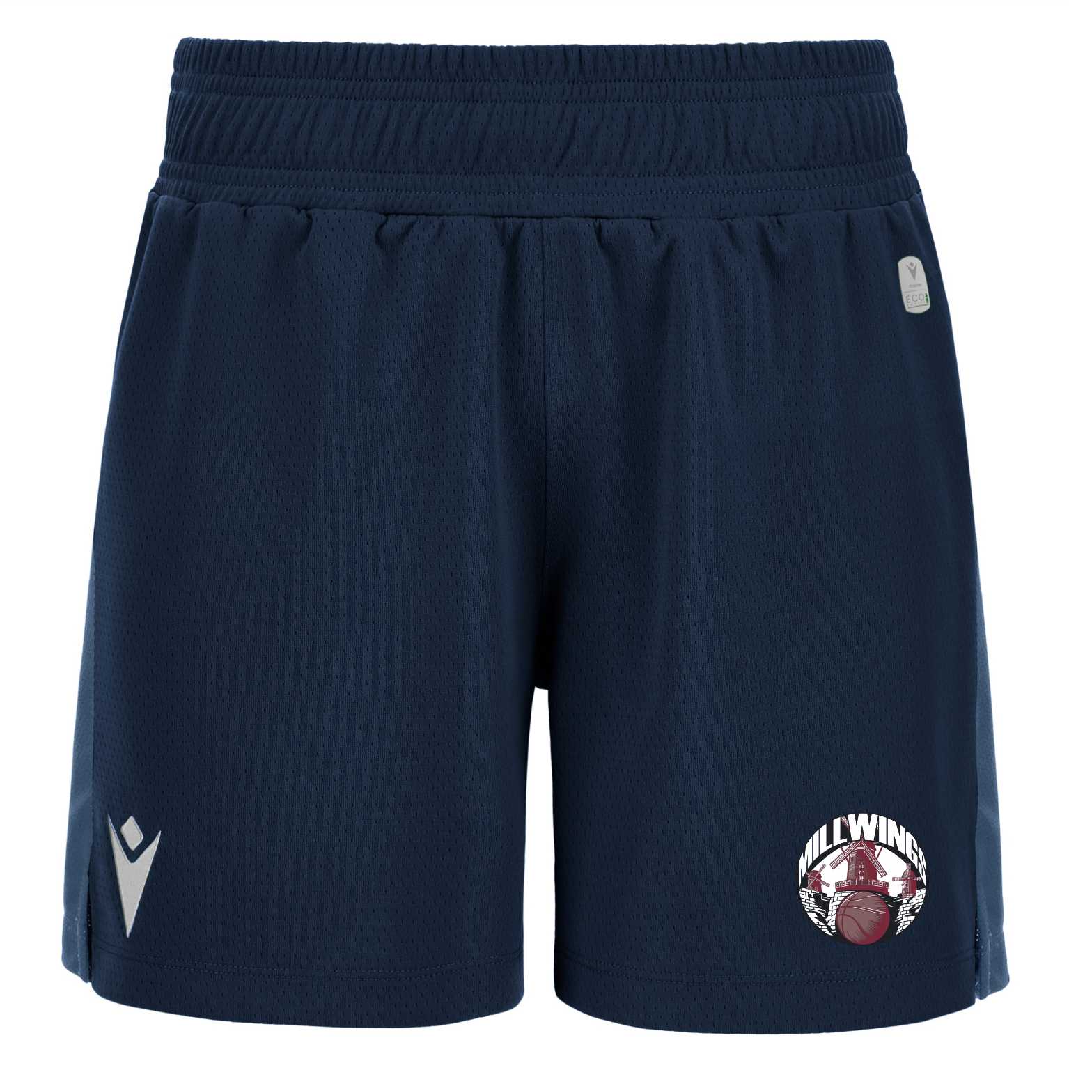 BV Millwings - Macron Platinum basketbalbroekje dames - navy