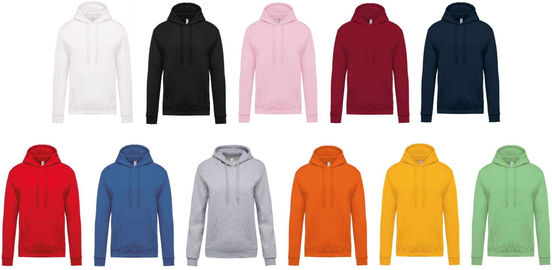 Hoodie bedrukken met logo tekst