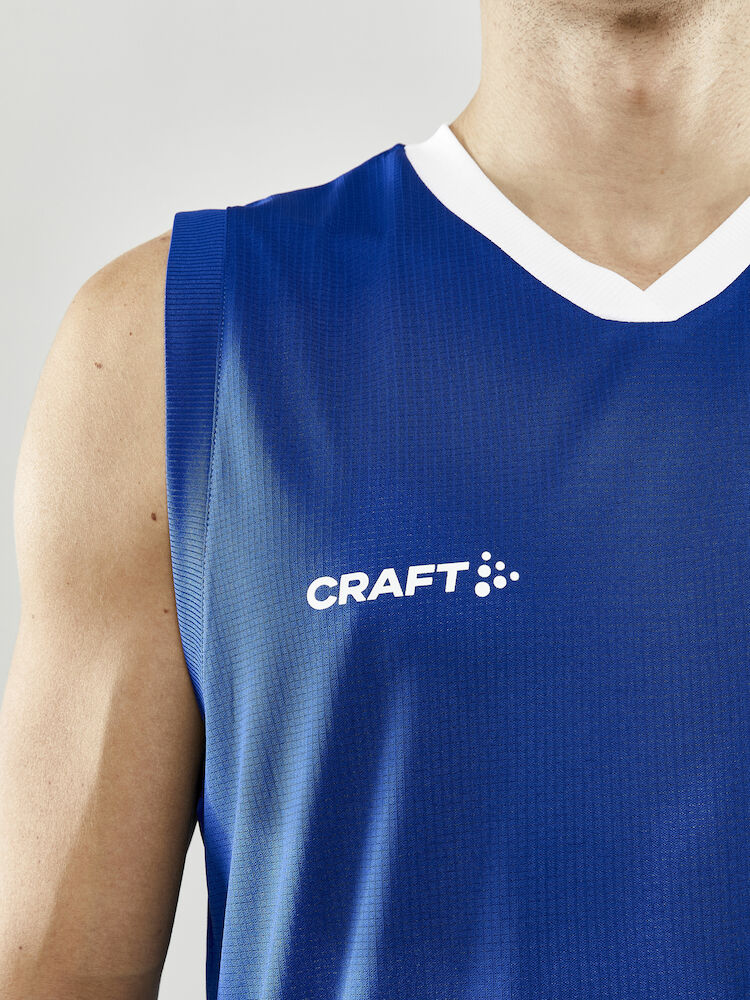Craft Progress basketbalshirt - blauw, foto 6 van 6