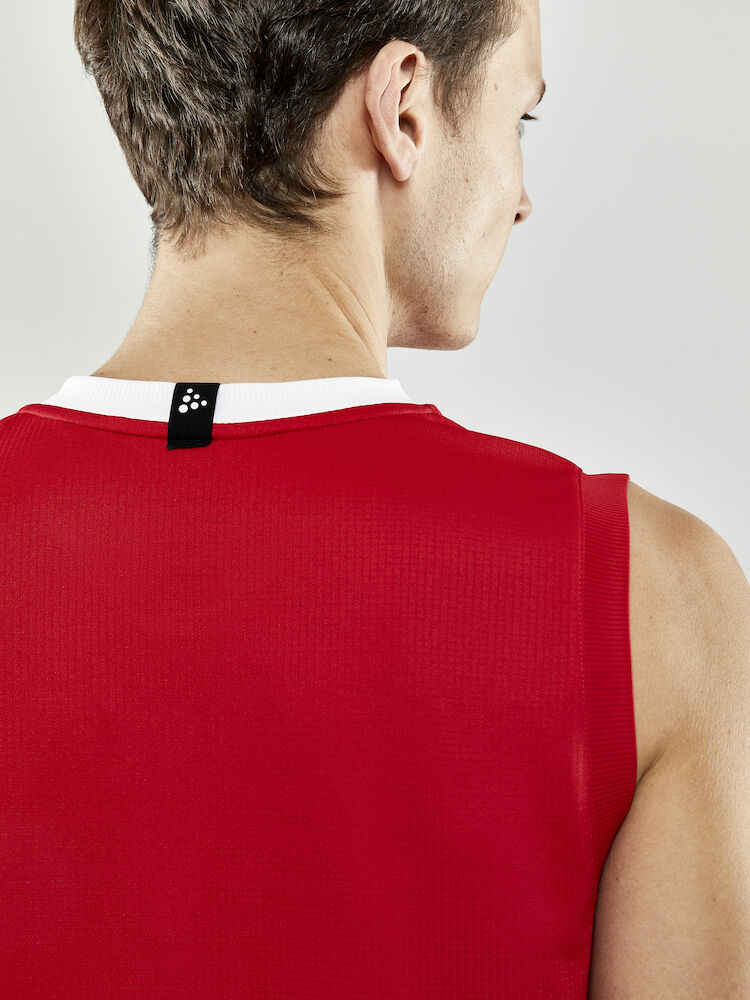 Craft Progress basketbalshirt - rood, foto 6 van 6