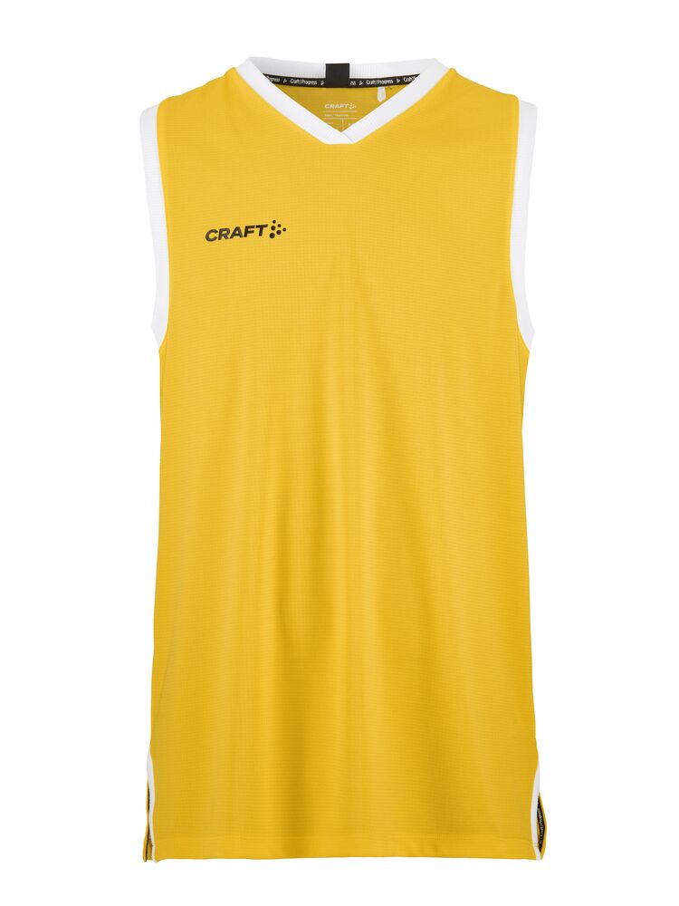 Craft Progress basketbalshirt - geel