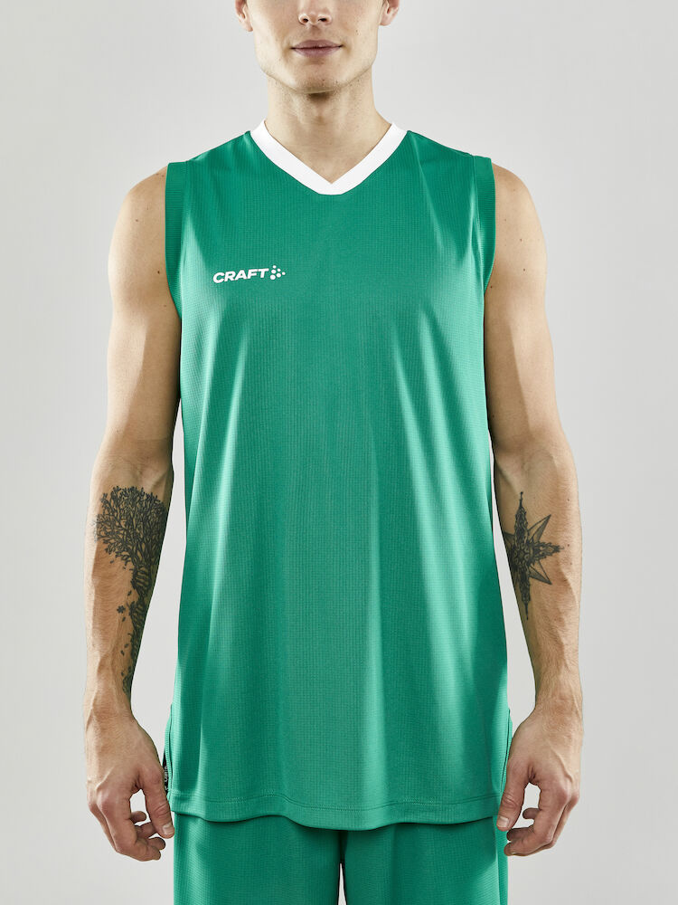 Craft Progress basketbalshirt - groen, foto 3 van 6