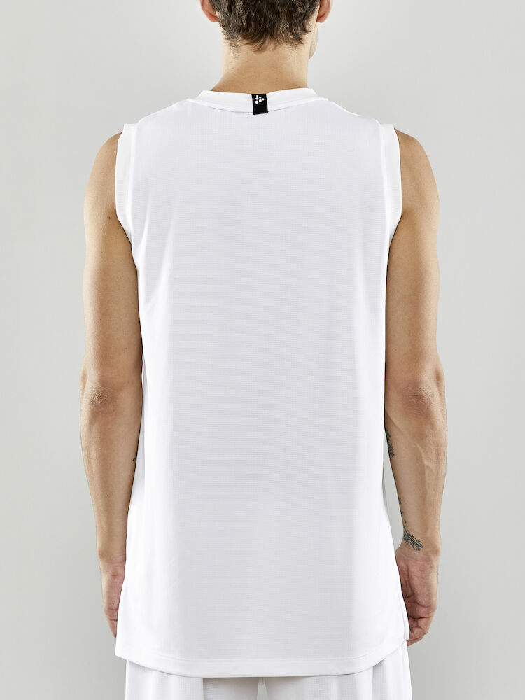 Craft Progress basketbalshirt - wit, foto 4 van 6