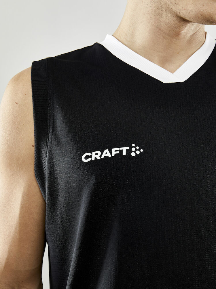 Craft Progress basketbalshirt - zwart, foto 5 van 6