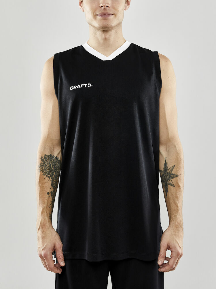 Craft Progress basketbalshirt - zwart, foto 3 van 6