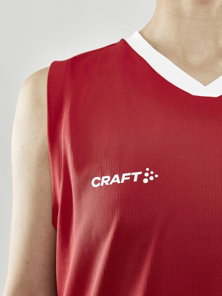 Craft Progress basketbalshirt dames - rood, foto 3 van 6