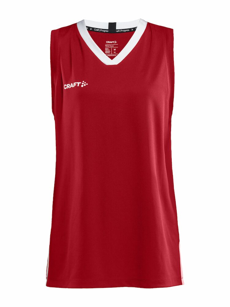 Craft Progress basketbalshirt dames - rood