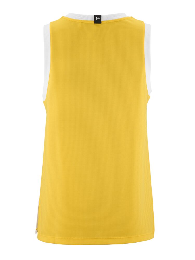 Craft Progress basketbalshirt dames - geel, foto 2 van 5