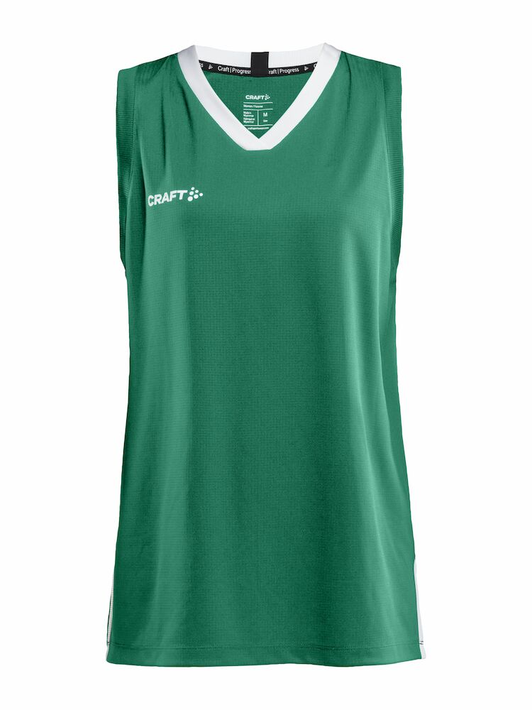 Craft Progress basketbalshirt dames - groen