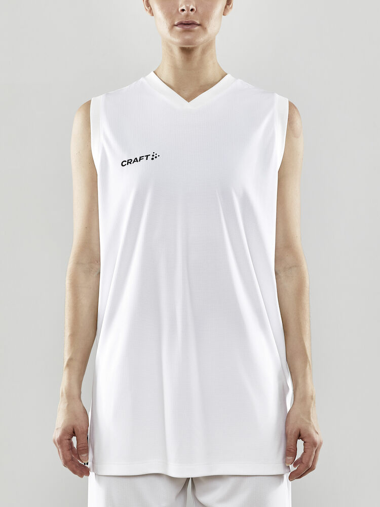 Craft Progress basketbalshirt dames - wit, foto 6 van 6
