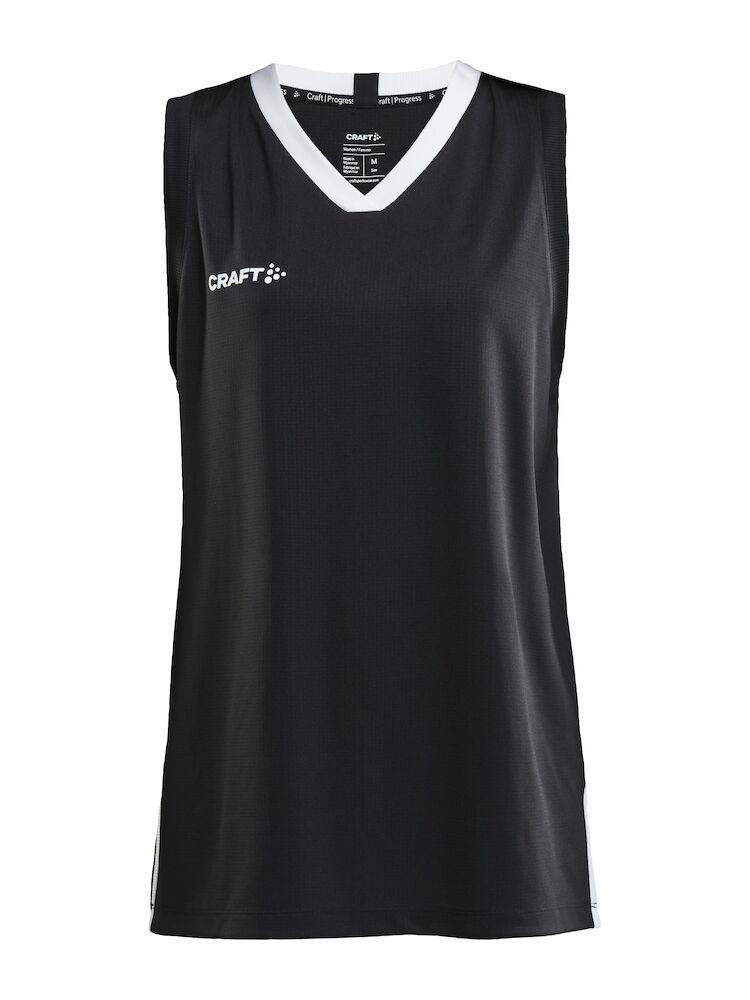 Craft Progress basketbalshirt dames - zwart