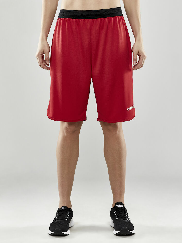 Craft Progress basketbalshort dames - rood, foto 3 van 3