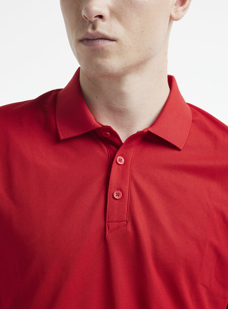 Craft Unify polo - rood, foto 4 van 5