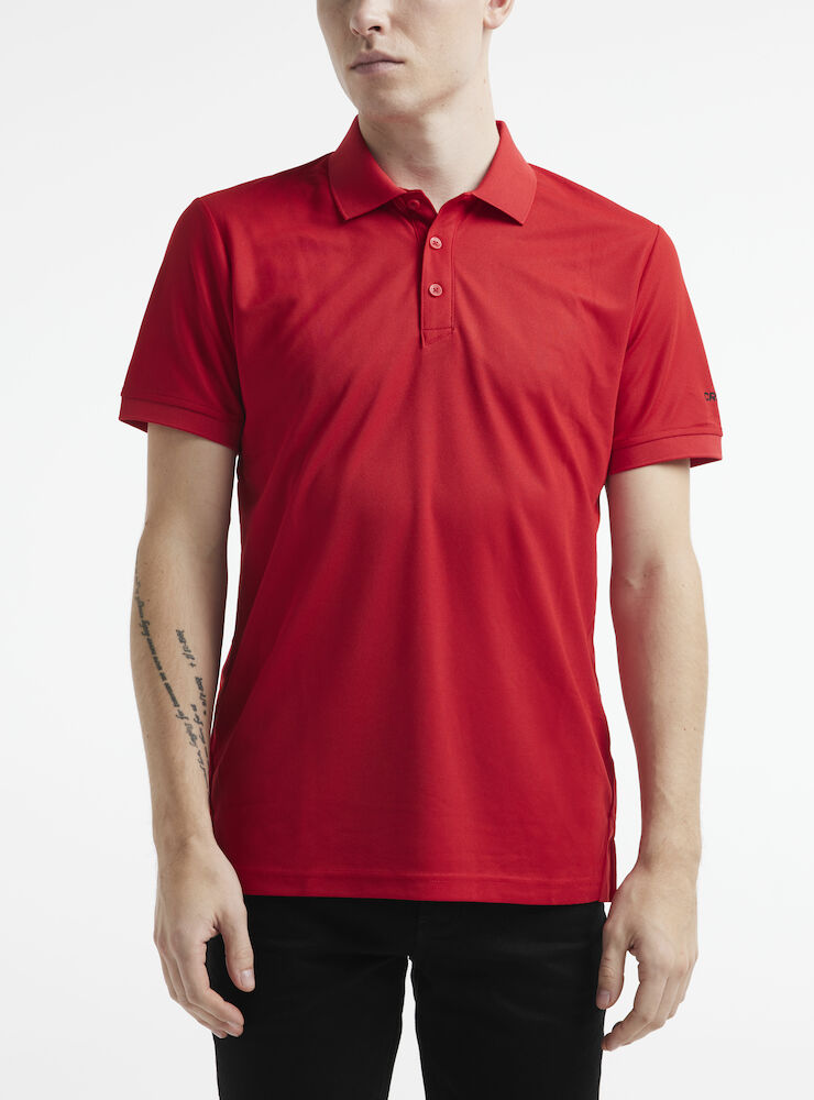 Craft Unify polo - rood, foto 2 van 5