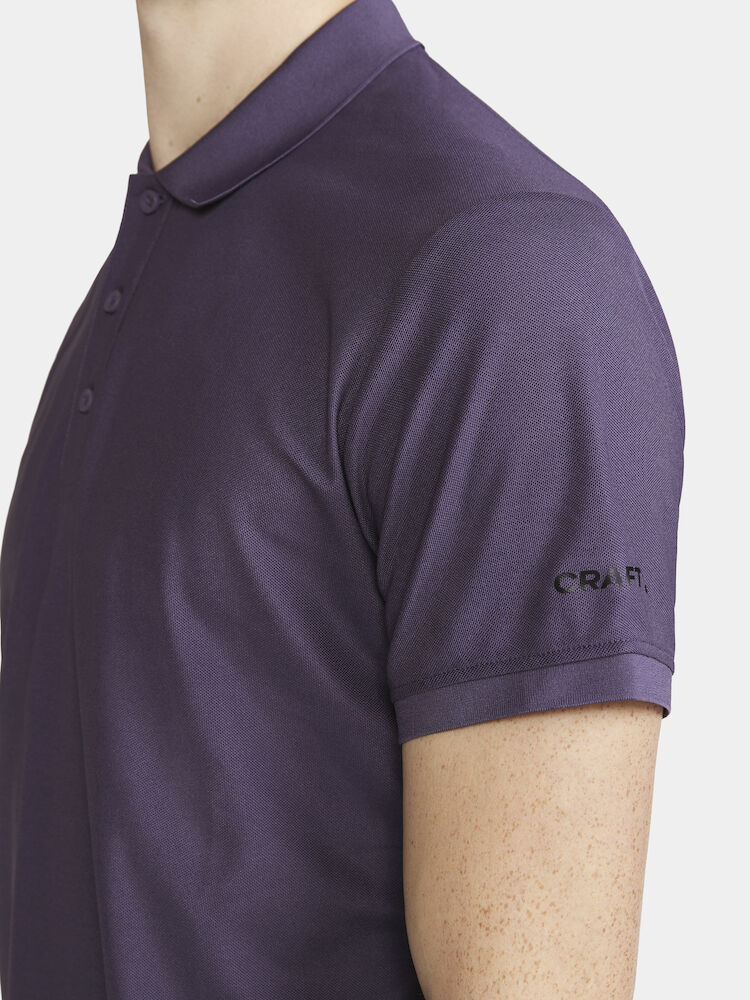 Craft Unify polo - paars, foto 4 van 4