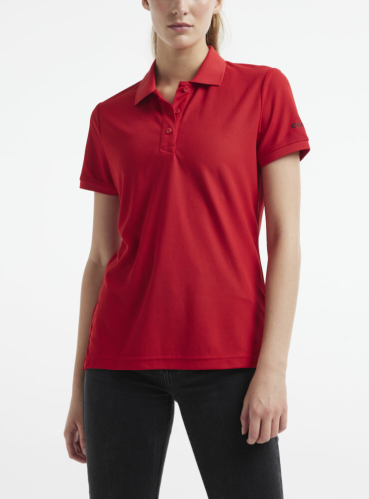 Craft Unify polo dames - rood, foto 3 van 5