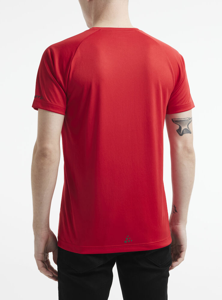 Craft CORE Unify sportshirt - rood, foto 4 van 5