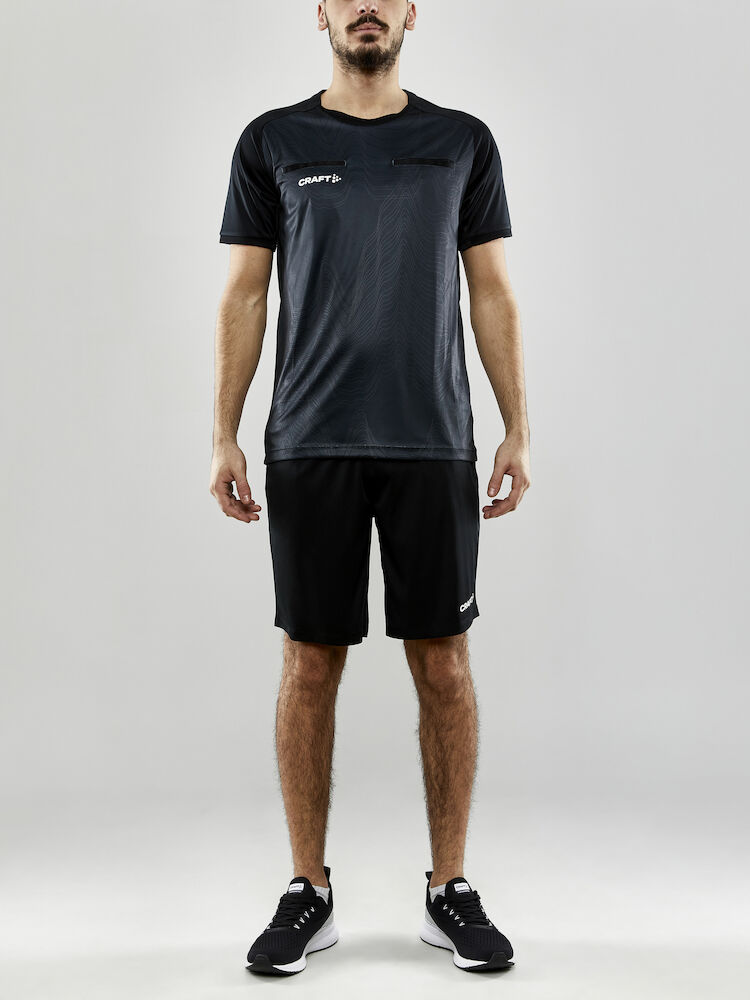 Craft scheidsrechtersshirt - zwart, foto 4 van 6