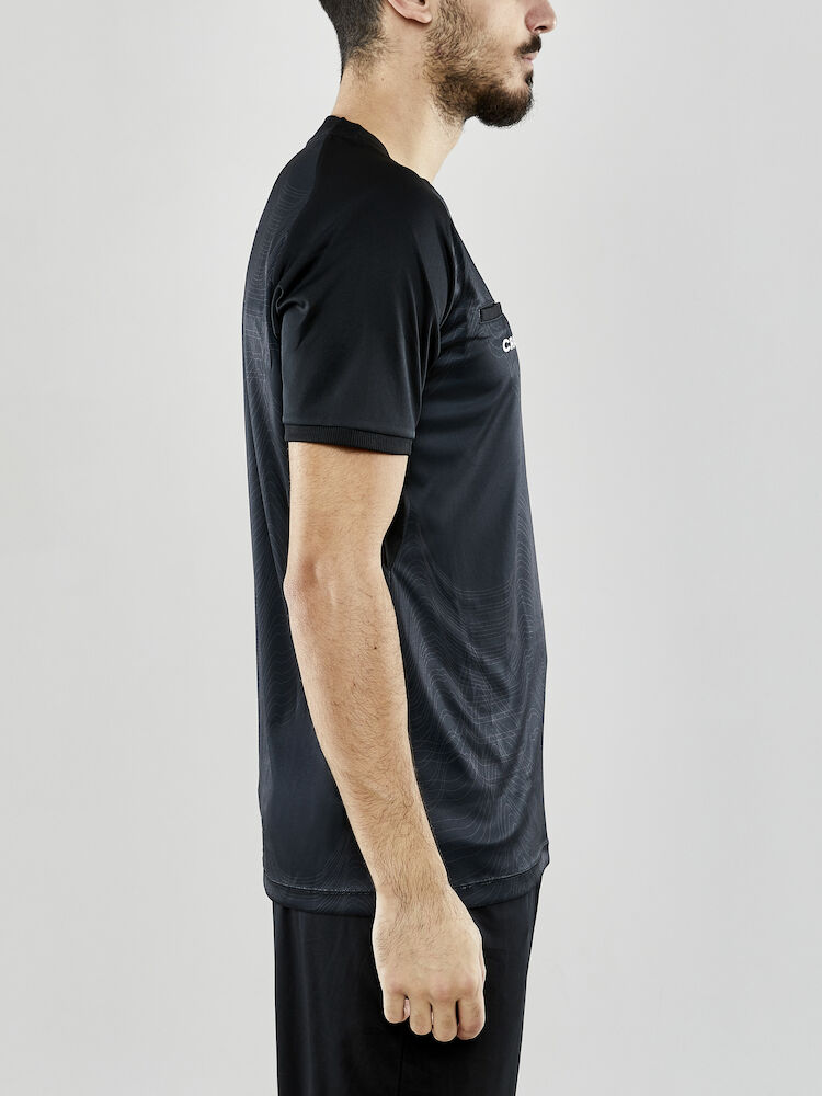 Craft scheidsrechtersshirt - zwart, foto 5 van 6