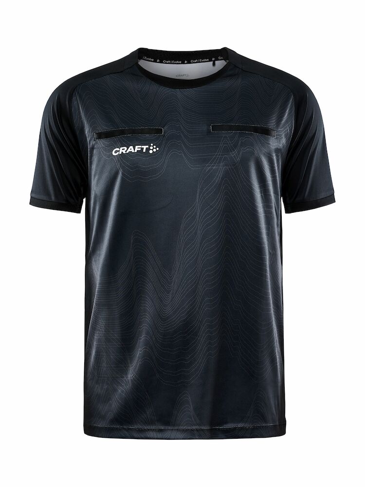 Craft scheidsrechtersshirt - zwart
