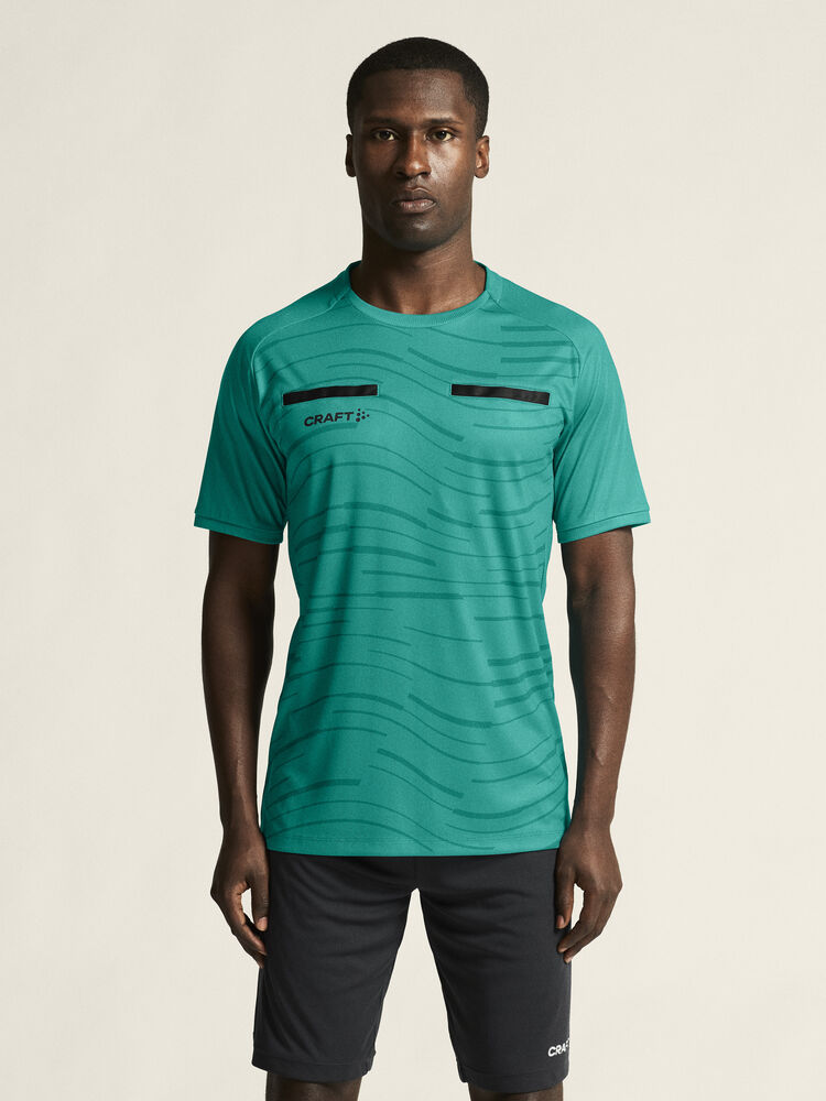 Craft scheidsrechtersshirt - groen, foto 2 van 5