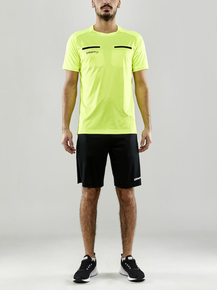 Craft scheidsrechtersshirt - geel, foto 4 van 6