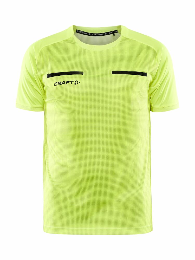 Craft scheidsrechtersshirt - geel