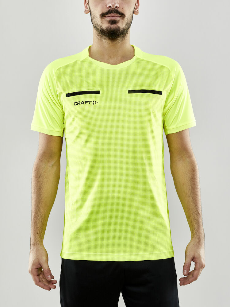 Craft scheidsrechtersshirt - geel, foto 2 van 6