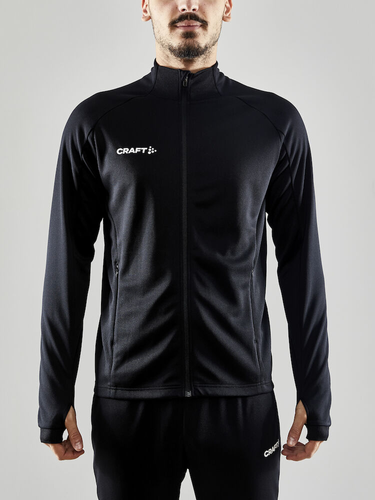 Craft Evolve Full Zip Top - zwart, foto 2 van 5