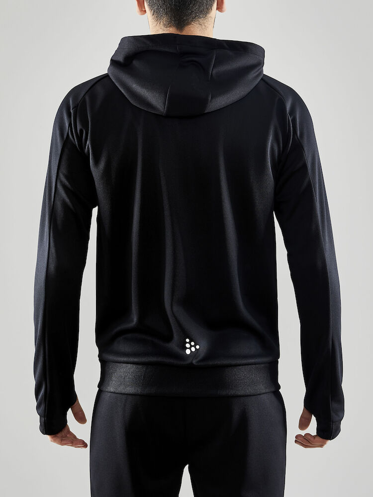 Craft Evolve hoodie full zip - zwart, foto 4 van 5