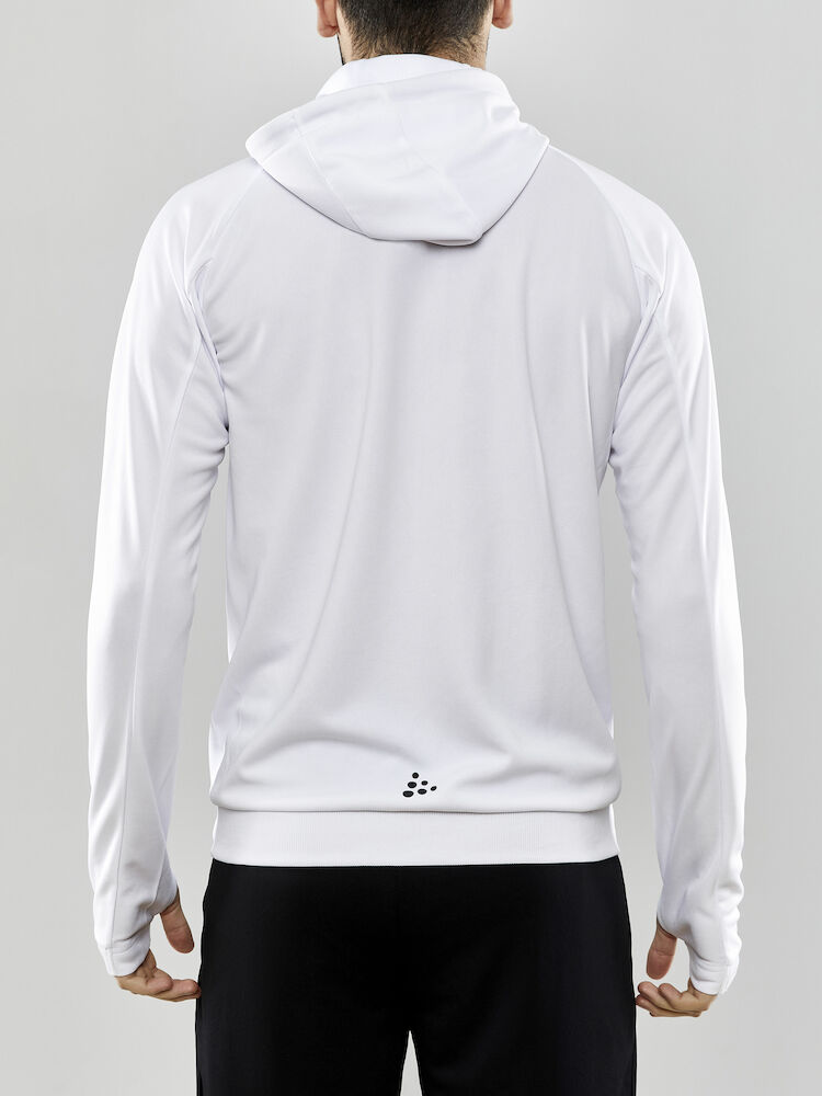 Craft Evolve hoodie full zip - wit, foto 3 van 5